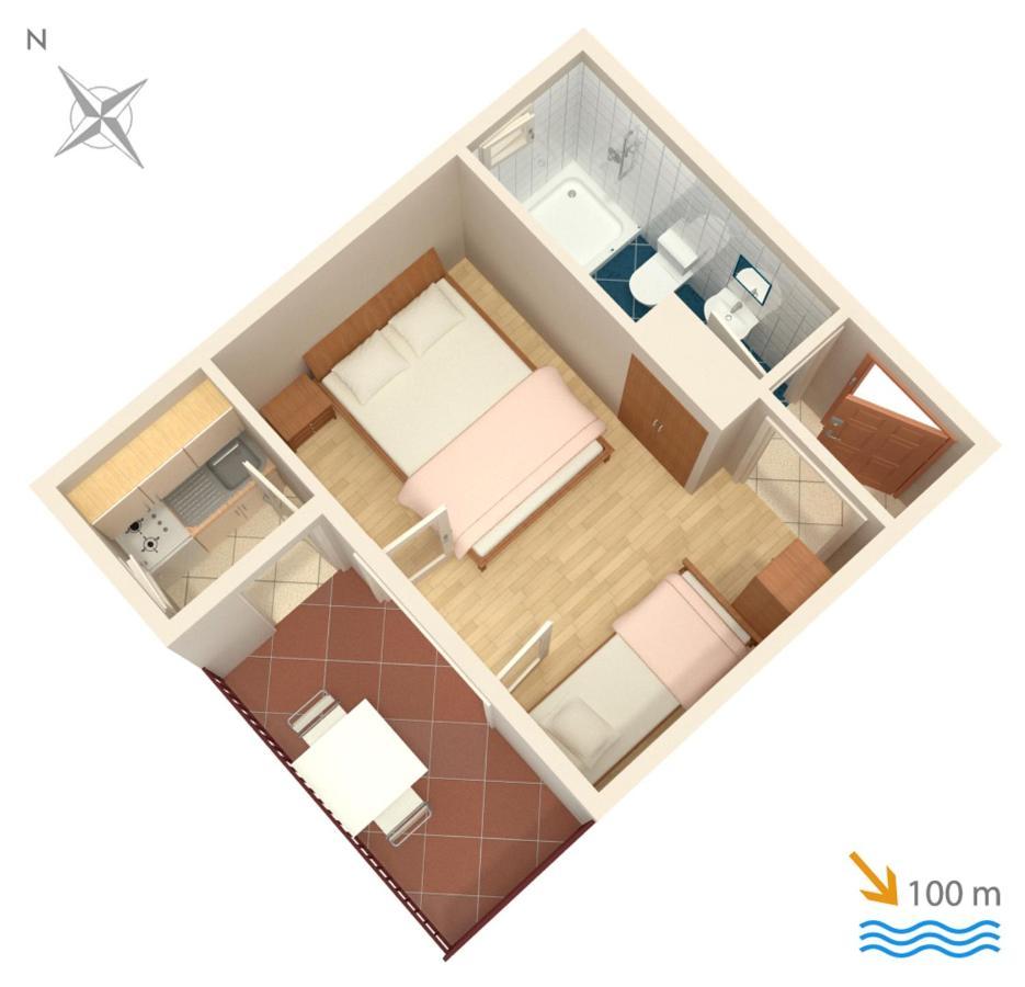 Apartments By The Sea Podaca, Makarska - 515 Esterno foto